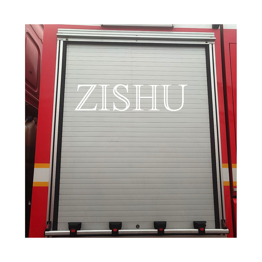 High quality custom aluminum vehicle roll up door fire truck roller shutter doors