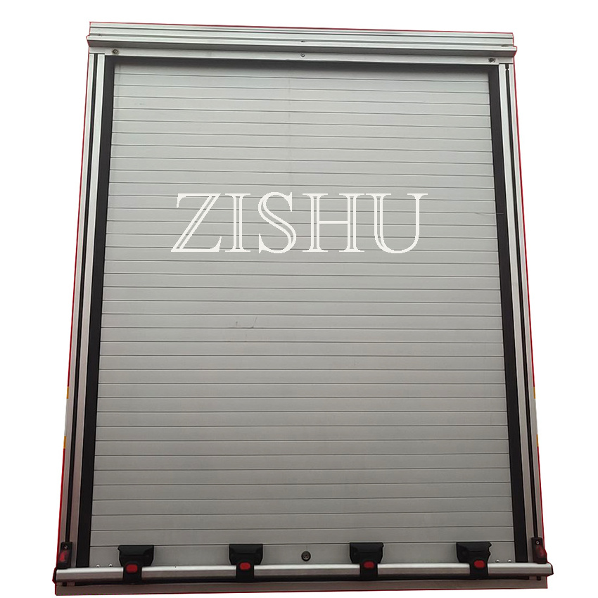 High quality custom aluminum vehicle roll up door fire truck roller shutter doors