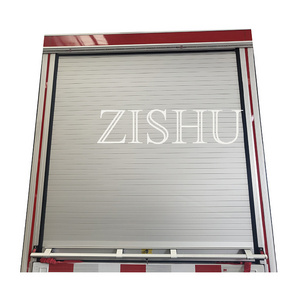 High quality custom aluminum vehicle roll up door fire truck roller shutter doors