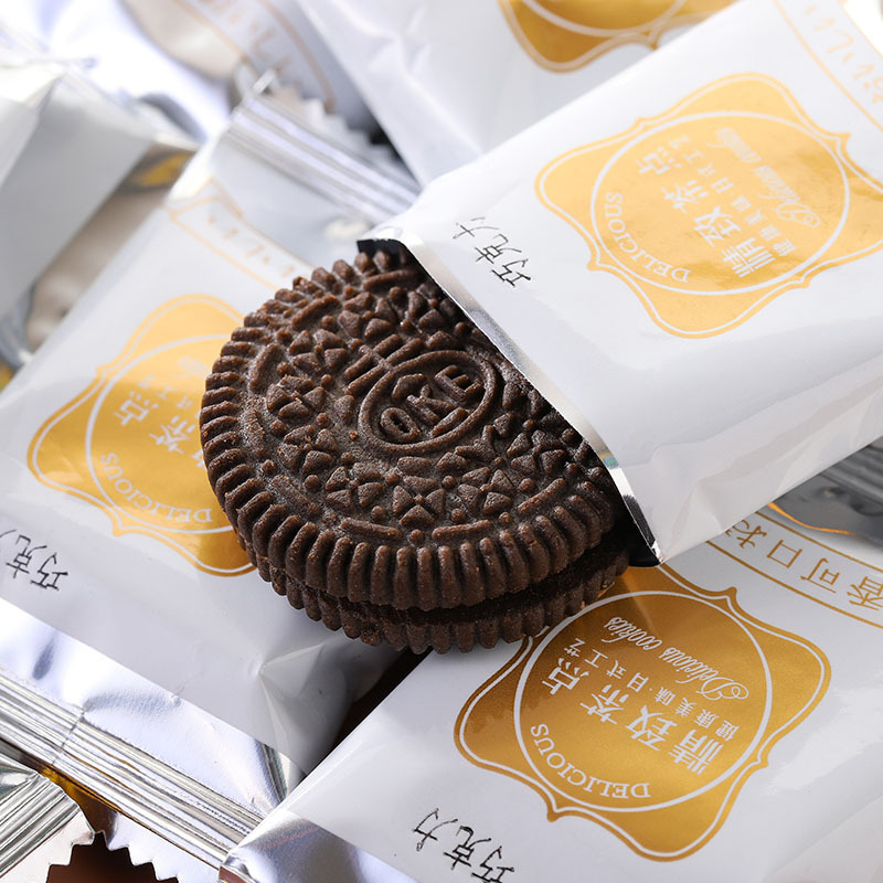 oem coco sandwich biscuit high quality biscuit with sell filled sweet chinese fortune cookies