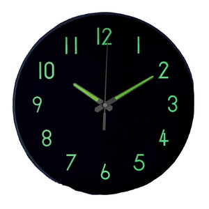 12 inch High Quality Luminous wall clock New Design For Sale Hot Selling Luminous Luminous Digital Clock