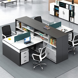 Zitai Escritorio Good Price Office Furniture Staff Table Modular Desk Office  Workstation Desks With Drawer