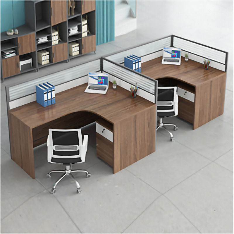 Zitai Modern Office Furniture L Shaped Call Center cubicle work station table office partition computer desk staff workstation