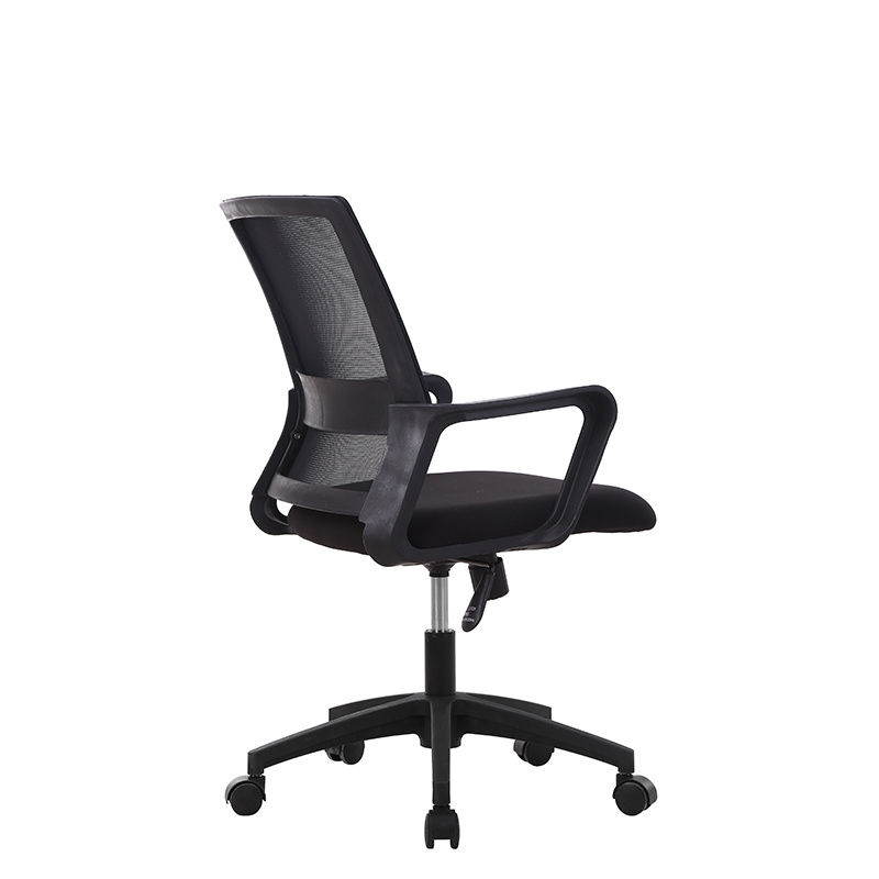 Sample Ergonomic Mesh Modern furniture Minimalist Staff Guest Manager Black Mesh Breathable Rotating Cheap Office Chair