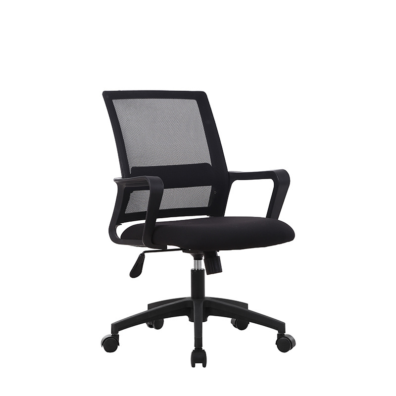 Sample Ergonomic Mesh Modern furniture Minimalist Staff Guest Manager Black Mesh Breathable Rotating Cheap Office Chair