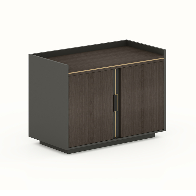 ZITAI Filing Cabinet Office Cupboard Tea Storage Furniture Side Table Cabinet