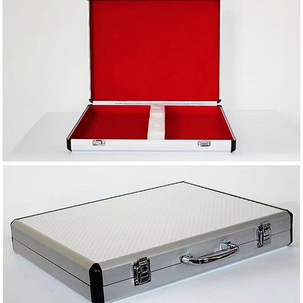 custom wear resistant aluminum box portable toolbox mahjong storage box