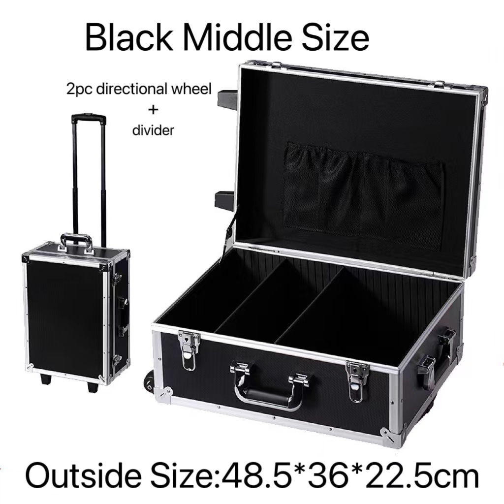 Professional customized design heavy duty aluminum box storage flight case for music dj equipment tv flight box shipping box