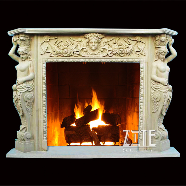 Wood Burning Cast Iron Freestanding Outdoor Fireplace