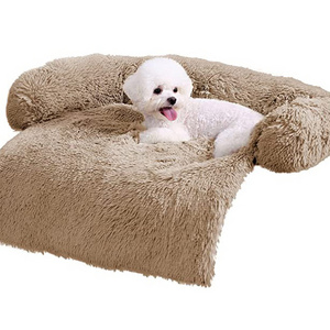 Washable Pet Sofa Cover Dog Bed Cover Sofa Protective Cover Warm Cushion Plush Pet Dog Cushion Blanket Pad