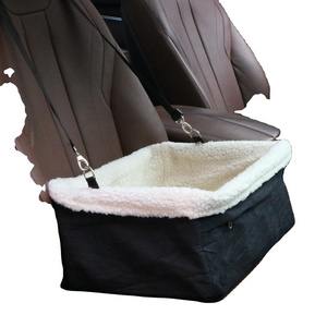 Universal Pet Car Basket Seat for Small Puddy Luxury Dog Booster Seat