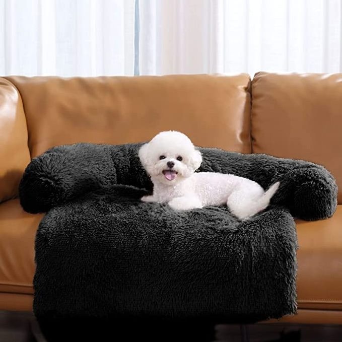 Washable Pet Sofa Cover Dog Bed Cover Sofa Protective Cover Warm Cushion Plush Pet Dog Cushion Blanket Pad