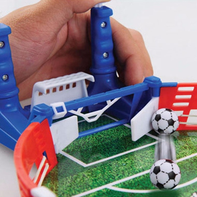 Soccer Battle Board Game Finger Football Interaction Mini Soccer Football Field Tabletop Game Desktop Sports Toys For Kids