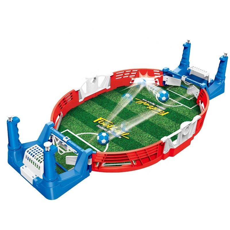 Soccer Battle Board Game Finger Football Interaction Mini Soccer Football Field Tabletop Game Desktop Sports Toys For Kids