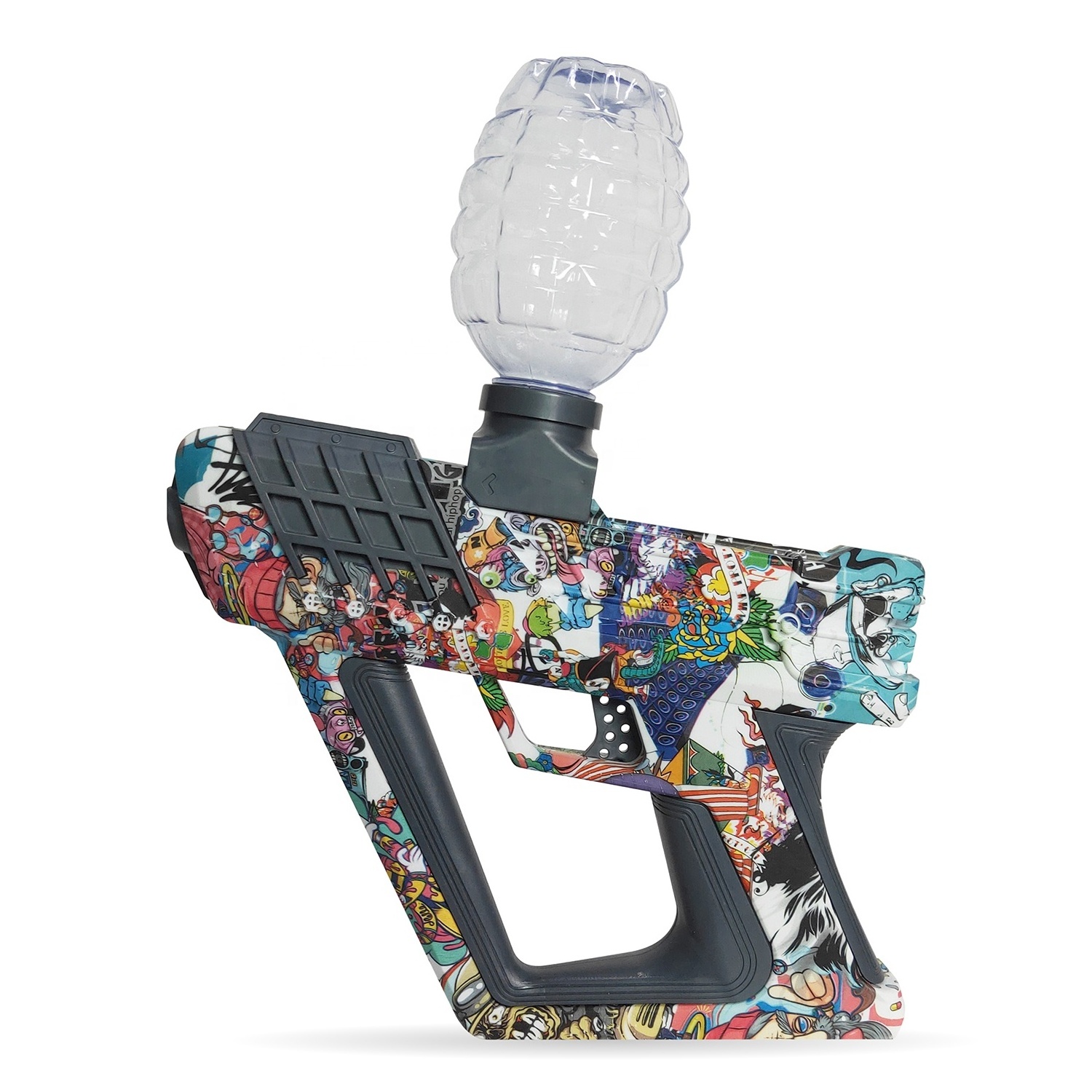 Electric Graffiti Splatter Ball Blaster Gel Bead Water Bomb Gun Water Bullet Gun Camouflage Gun Toys For Kids