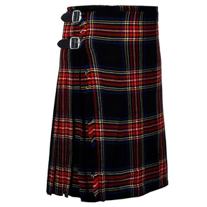 OEM ODM Wholesale Tartan Kilts For Men / Latest Men's Scottish tartan Utility Kilt for Men Tartan Utility Kilt/ men tartan kilts