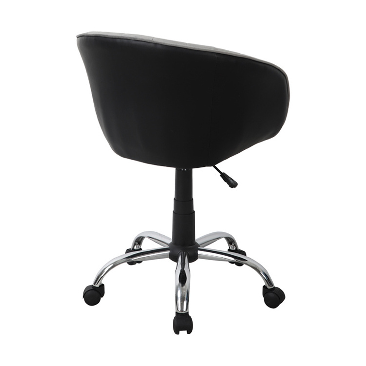 Promotion Commercial Office Furniture Modern Ergonomic Velvet Rotating Office Chair With Wheels