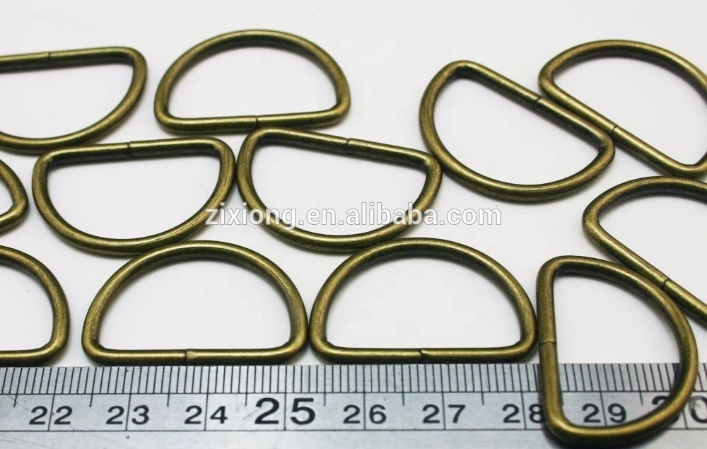 Metal D Ring Hardware for handbags