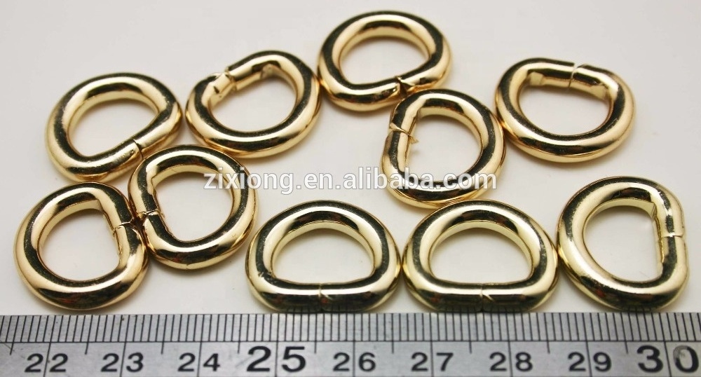 Metal D Ring Hardware for handbags