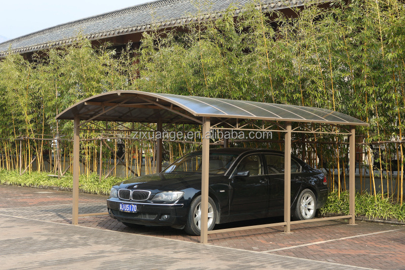 Modern Steel Aluminum Carport Membrane Tensile Single Car Parking Roof