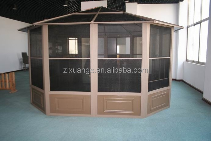 Outdoor Furniture Enclosed Design Aluminum Gazebos Pavilions