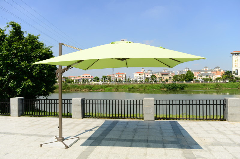 High Quality Waterproof Outdoor Canopy Beach Red Custom Print Market Patio Sun Beach Umbrella Parasol Garden Beach Side Umbrella