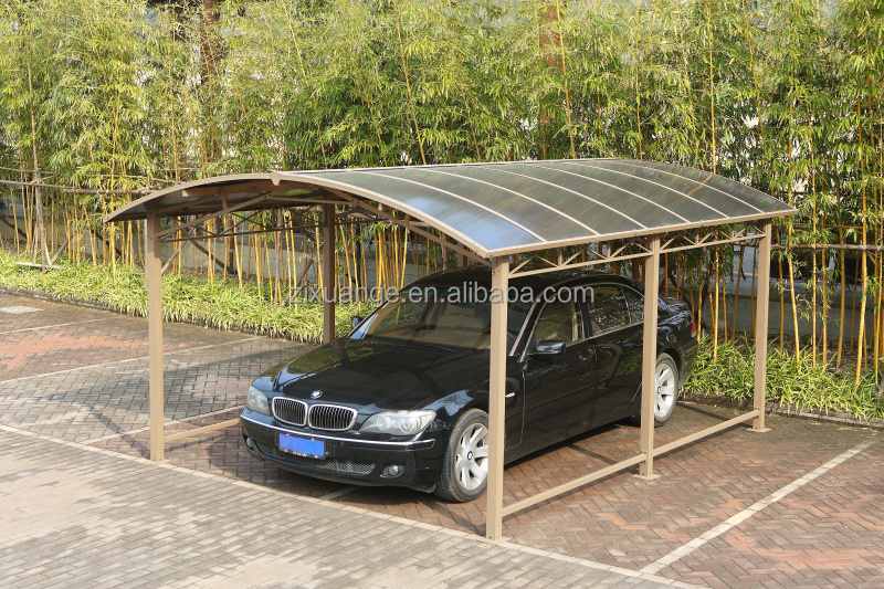 Modern Steel Aluminum Carport Membrane Tensile Single Car Parking Roof