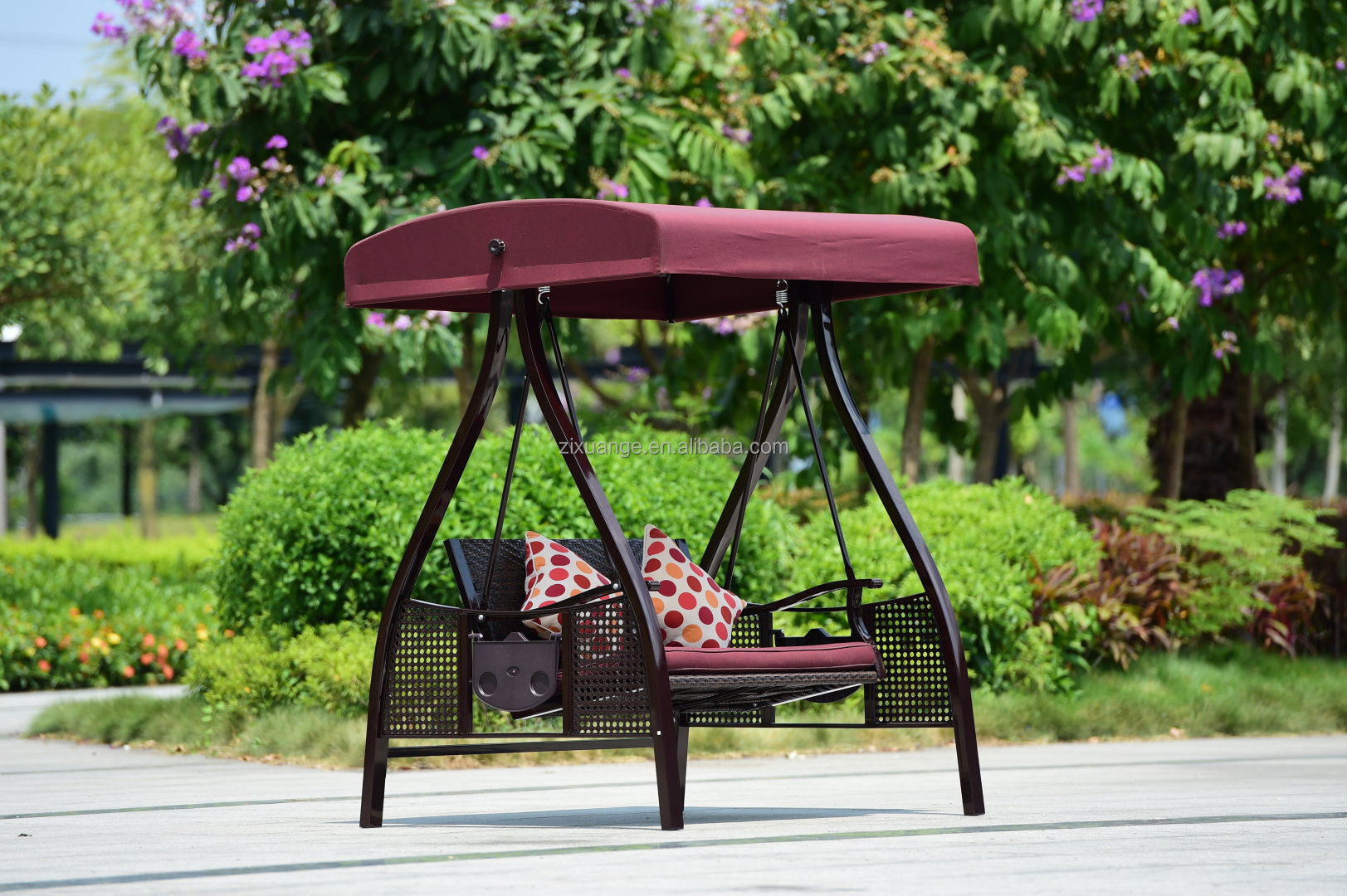 Outdoor Garden Furniture Garden 3 Seater Swing Chair  Outdoor Canopy Hanging Swing Chair Bed Garden patio swings