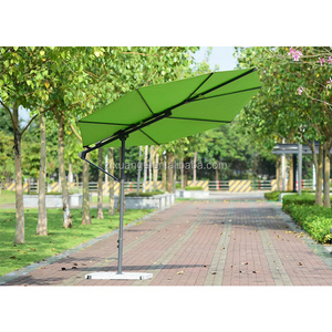 Luxury Leaf Shape Big Umbrella Outdoor Garden Patio Cantilever Parasol Umbrella