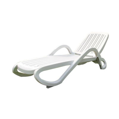 sun lounger pool chair in water lounge bed beach chair for garden Swimming Pool Plastic foldingl outdoor sunbed plastic folding