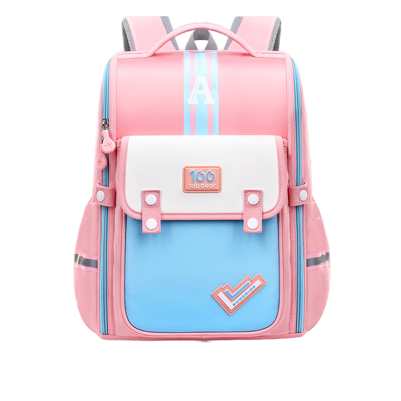 2024 High Quality Kids Backpack for Boys Fashion Cartoon Character School Bags Waterproof Canvas Print with Logo Feature