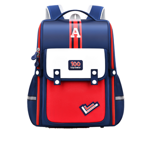 2024 High Quality Kids Backpack for Boys Fashion Cartoon Character School Bags Waterproof Canvas Print with Logo Feature