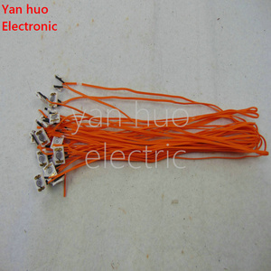 50cm 100pcs Electric Ignitor copper wire  Ematch Ignition E Match Talon Firework Firing System Rocket  Igniter Pyrotechnic