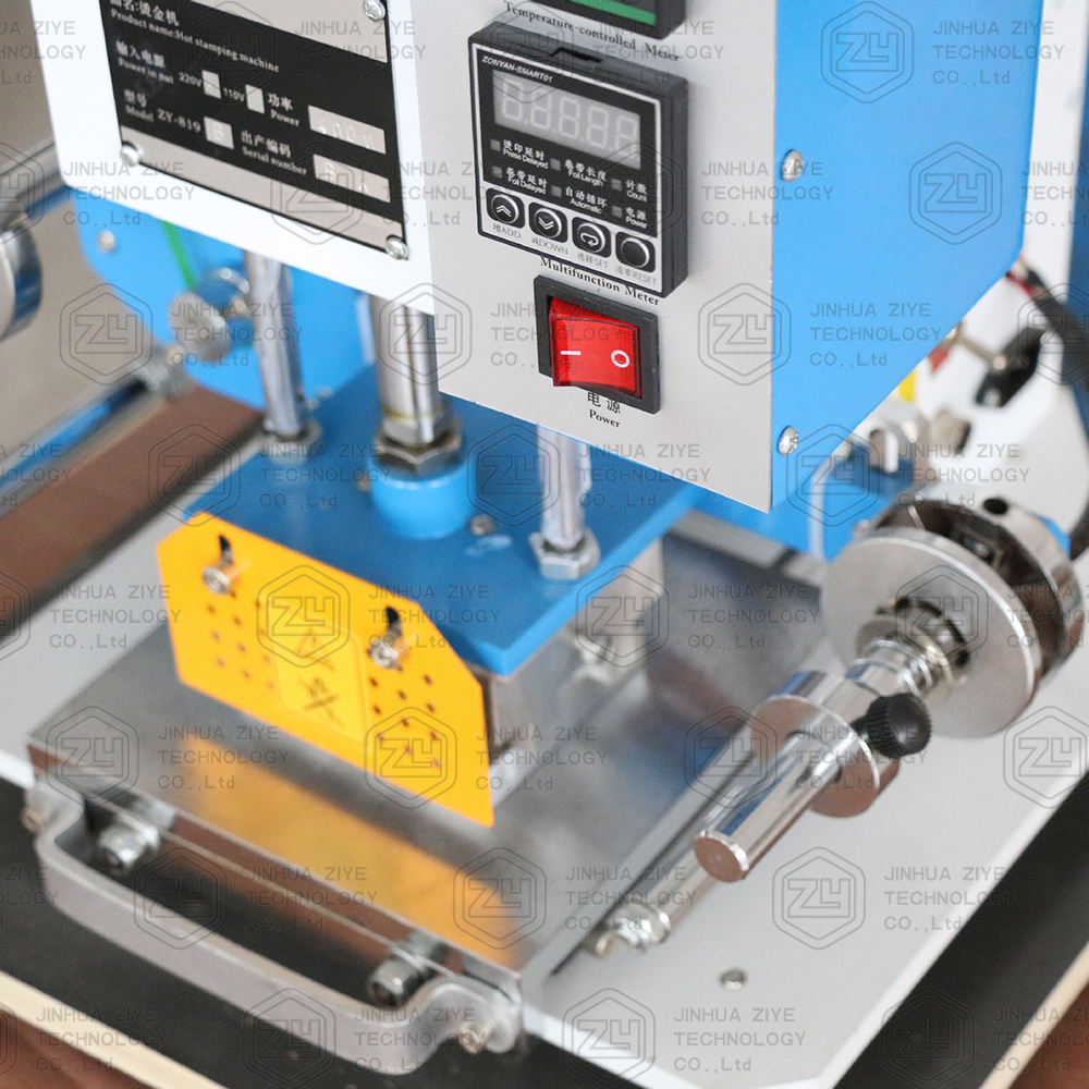 ZY-819B Foil Blocking Hot Expiry Date Stamp Printing Machines For Sale