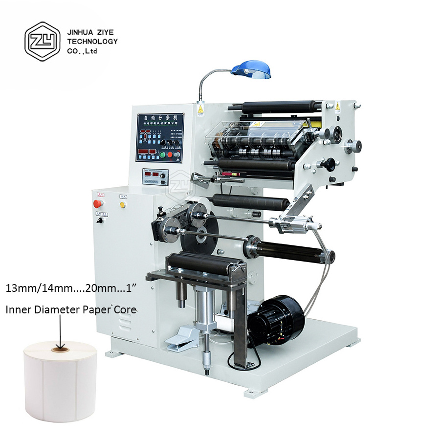 SL320B Fast Speed Label Die Cutting Slitter Rotary Equipment Slitting Rewinding Machine