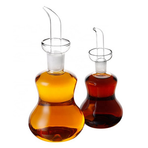 Glass Oil Bottle Hot sale High borosilicate Glass Oil Pot for Kitchen Oil Glass Pot Custom design