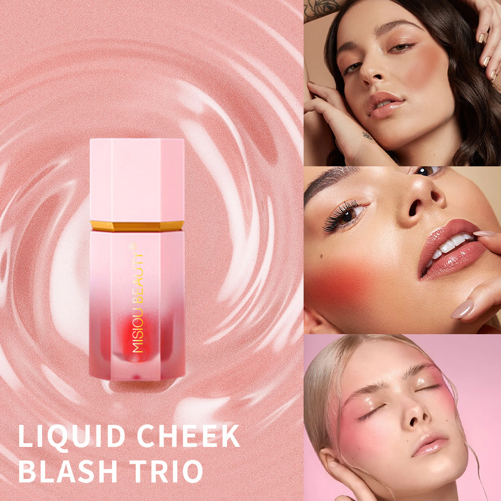 High Pigment Face Liquid Blush Private Label Rare Beauty Long Lasting Mineral Vegan Blush Stick Tint Makeup