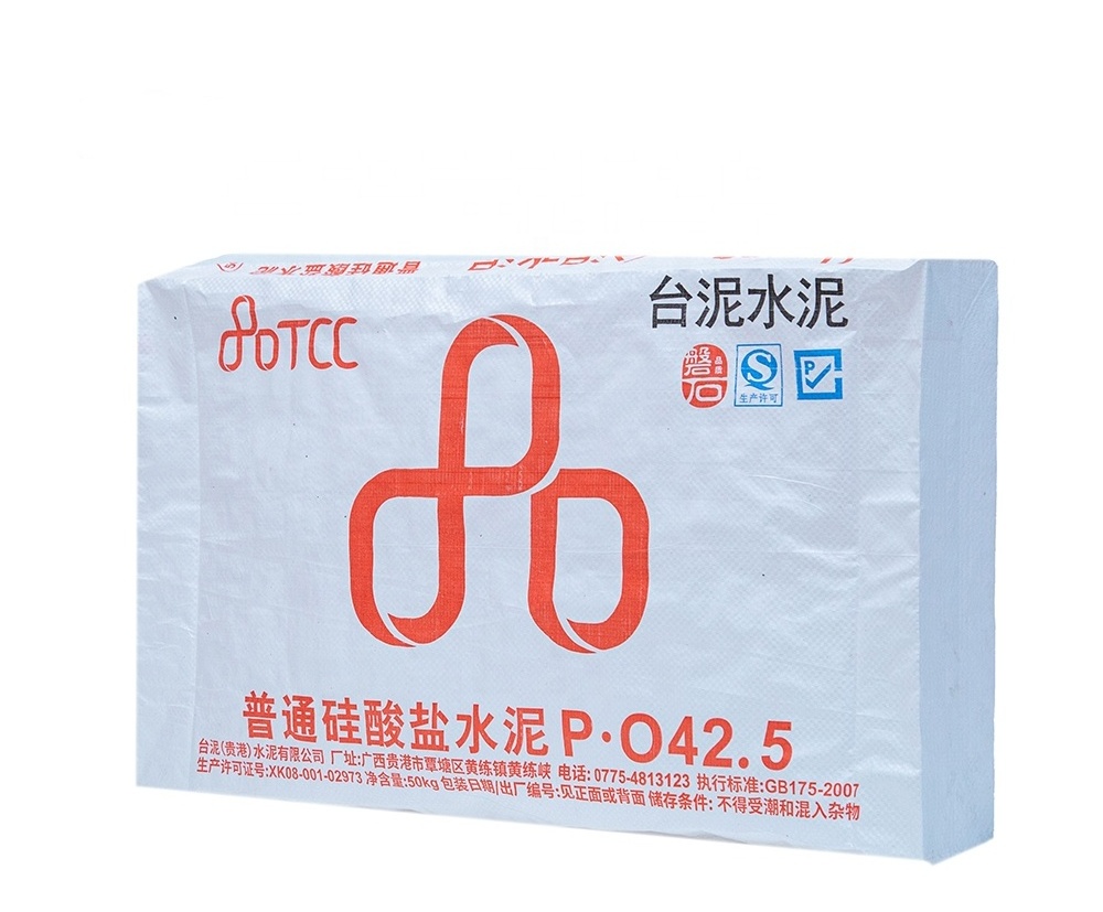 AD*STAR  Factory Wholesale Poly Propylene Woven Block Bottom Valve Sacks Laminated  plastic Cement Bag 50kg