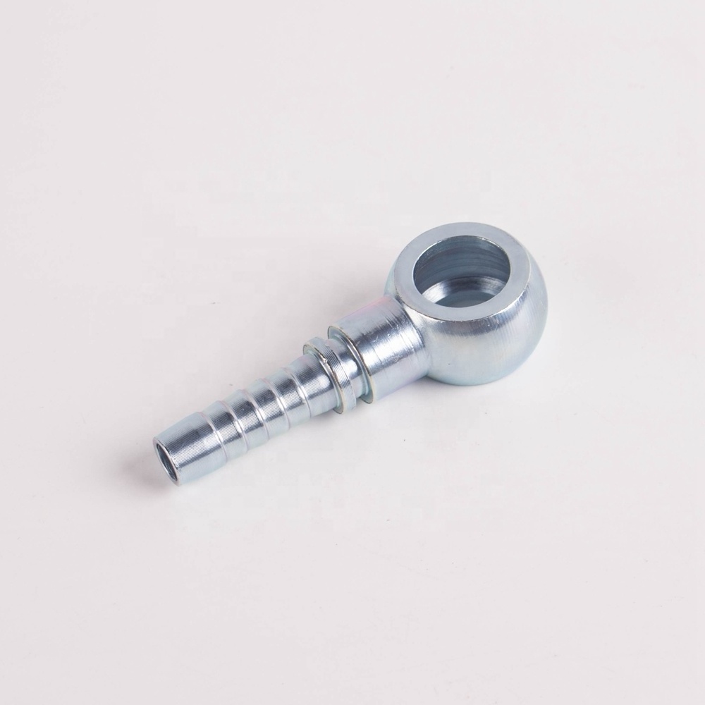 zhuji feike Metric DIN7622 hose fitting hydraulic connector ball head banjo fitting Factory Directly Supply Different Sizes