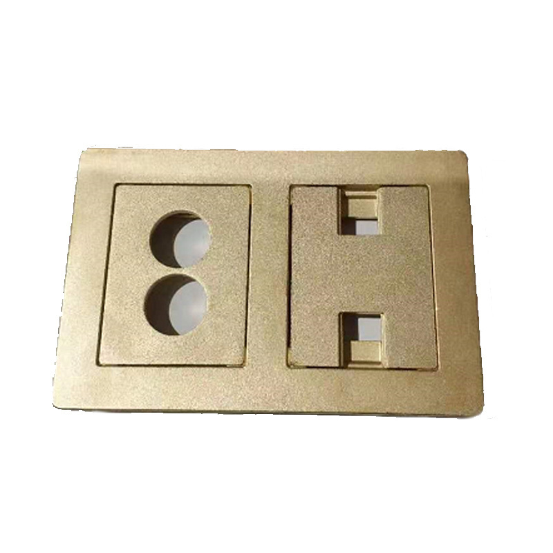 Antique switch light cover brass wall socket cover brass casting products