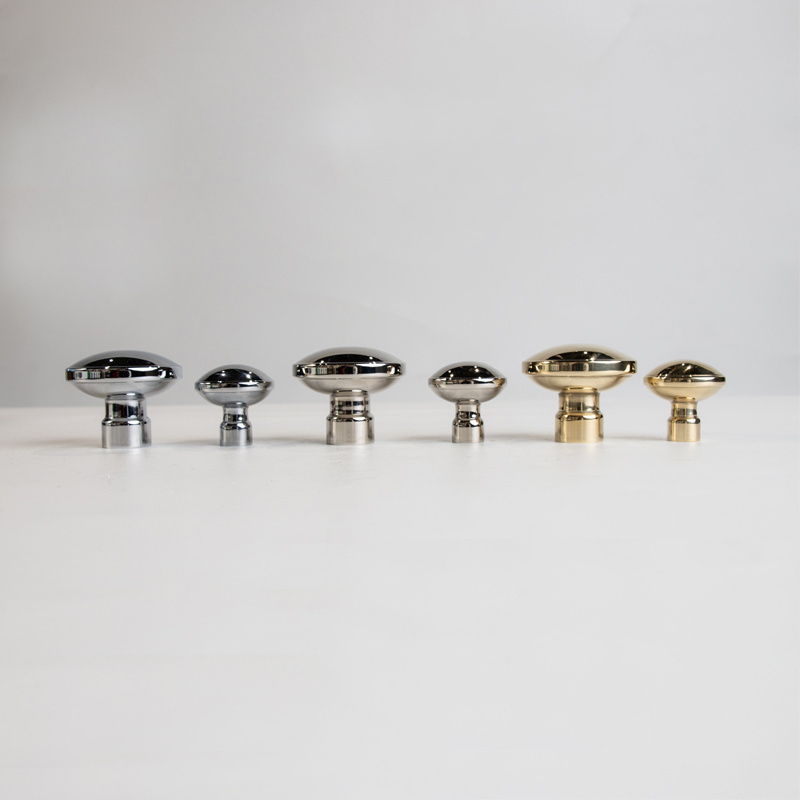 In Stock Mushroom Cloud Brass Furniture Handles Gold Modern Minimalist Kitchen Cabinet Pulls Solid Brandt Knobs