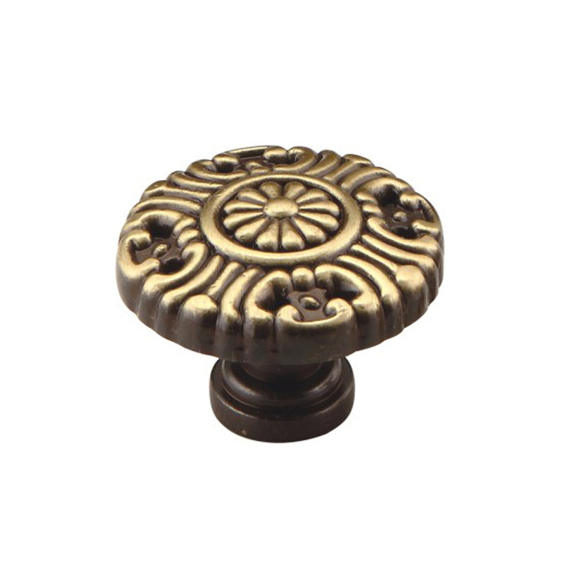 Antique Bronze Vintage Hardware Furniture Cabinet Knob  Brass Drawer Pull Knobs