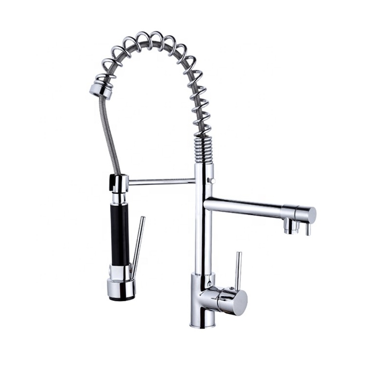 Flexible 3 way kitchen sink faucets pull down kitchen faucet