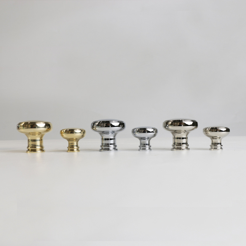 In Stock Minimalist Gold Black Drawer Handle Norwich Knob Round Antique Brushed Solid Brass Cabinet Knobs for Furniture