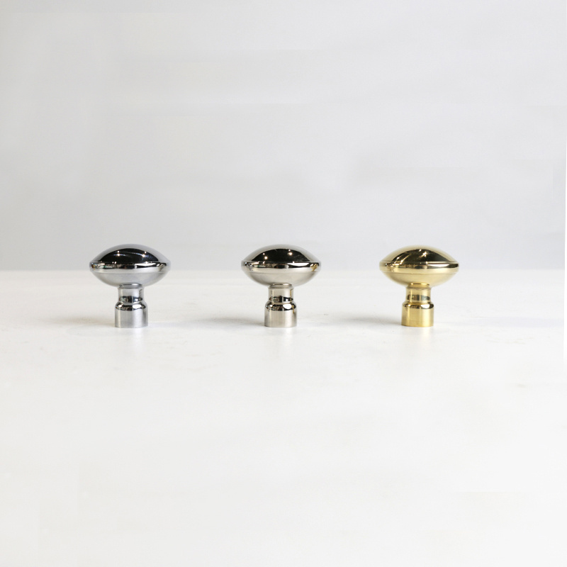 In Stock Mushroom Cloud Brass Furniture Handles Gold Modern Minimalist Kitchen Cabinet Pulls Solid Brandt Knobs