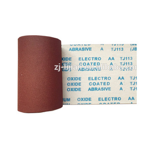 Manufacturers JB-5 aluminium oxide electro coated abrasive sanding cloth roll