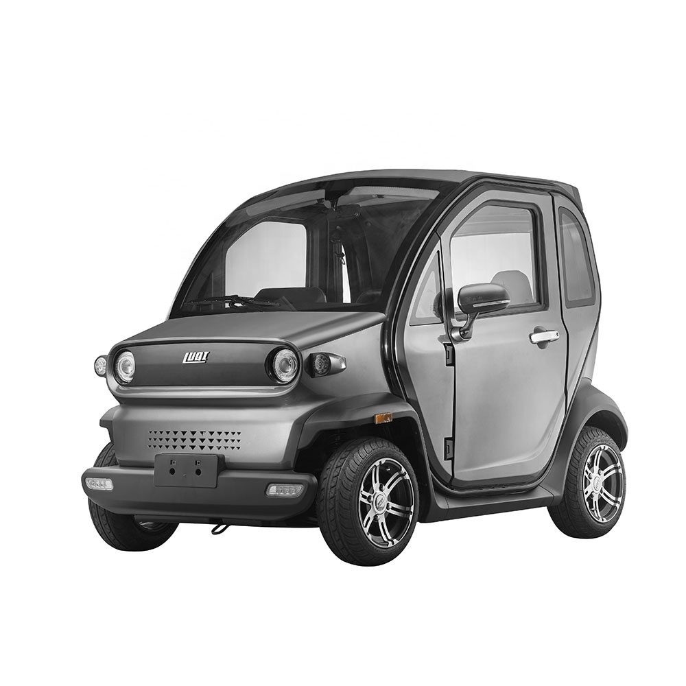 LUQI 2 person l7e eec european certificate self rechargeable electric e car