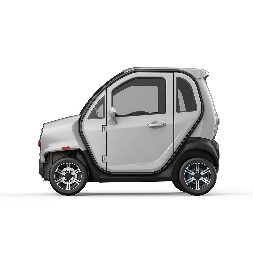 LUQI street legal four Wheels fully enclosed vehicles new energy electric car mini