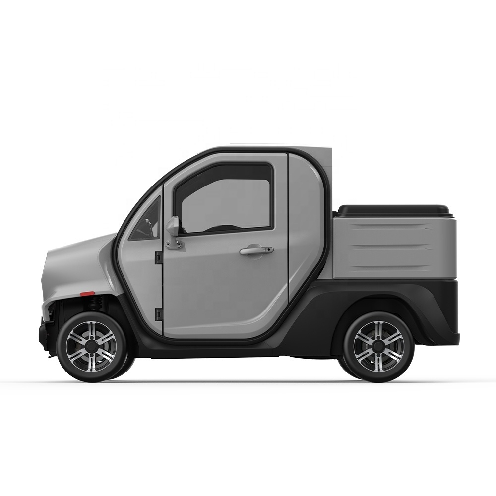 High quality lithium battery small 6000w 2 seater electric micro car pick up truck