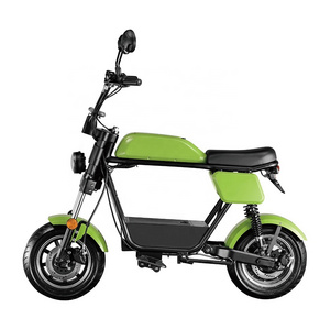 New arrival battery powered street legal 1000w 45km/h moped style electric bike scooter